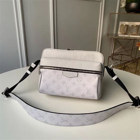 louis vuitton messenger bag white|louis vuitton unisex bag.